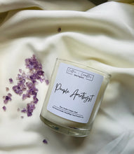 Load image into Gallery viewer, Purple Amethyst Candle