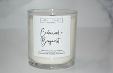Load image into Gallery viewer, Cedarwood + Bergamot Candle