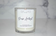 Load image into Gallery viewer, Purple Amethyst Candle