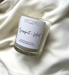 Grapefruit + Mint Candle