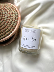 Amber + Oud Candle