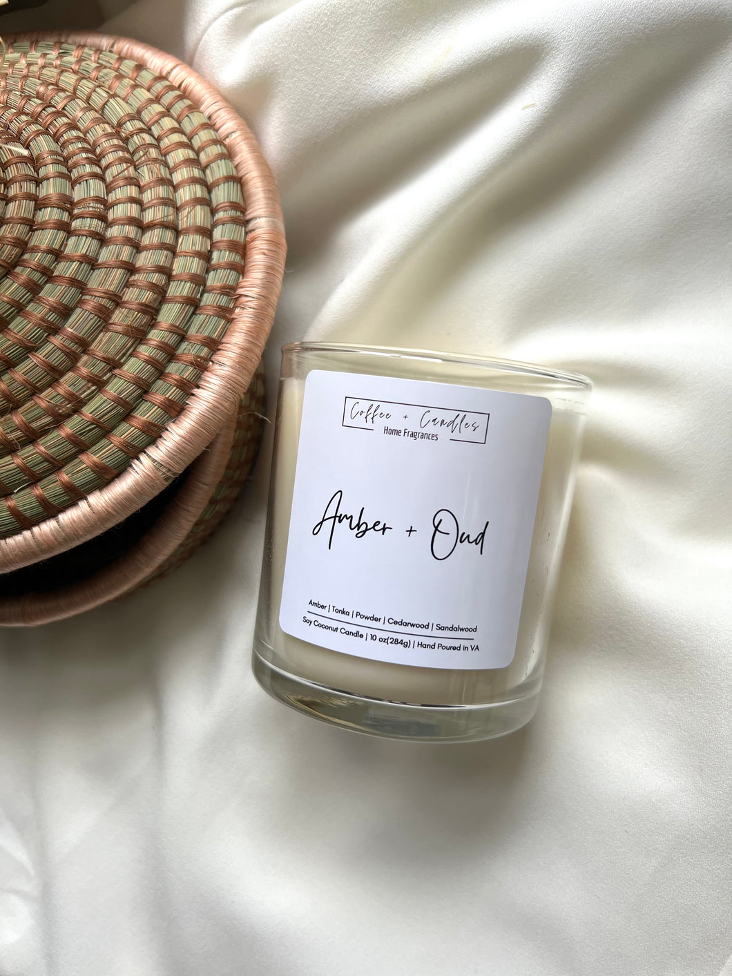 Amber + Oud Candle