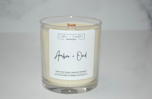 Amber + Oud Candle