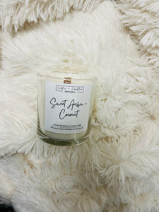 Sweet Amber + Coconut Candle